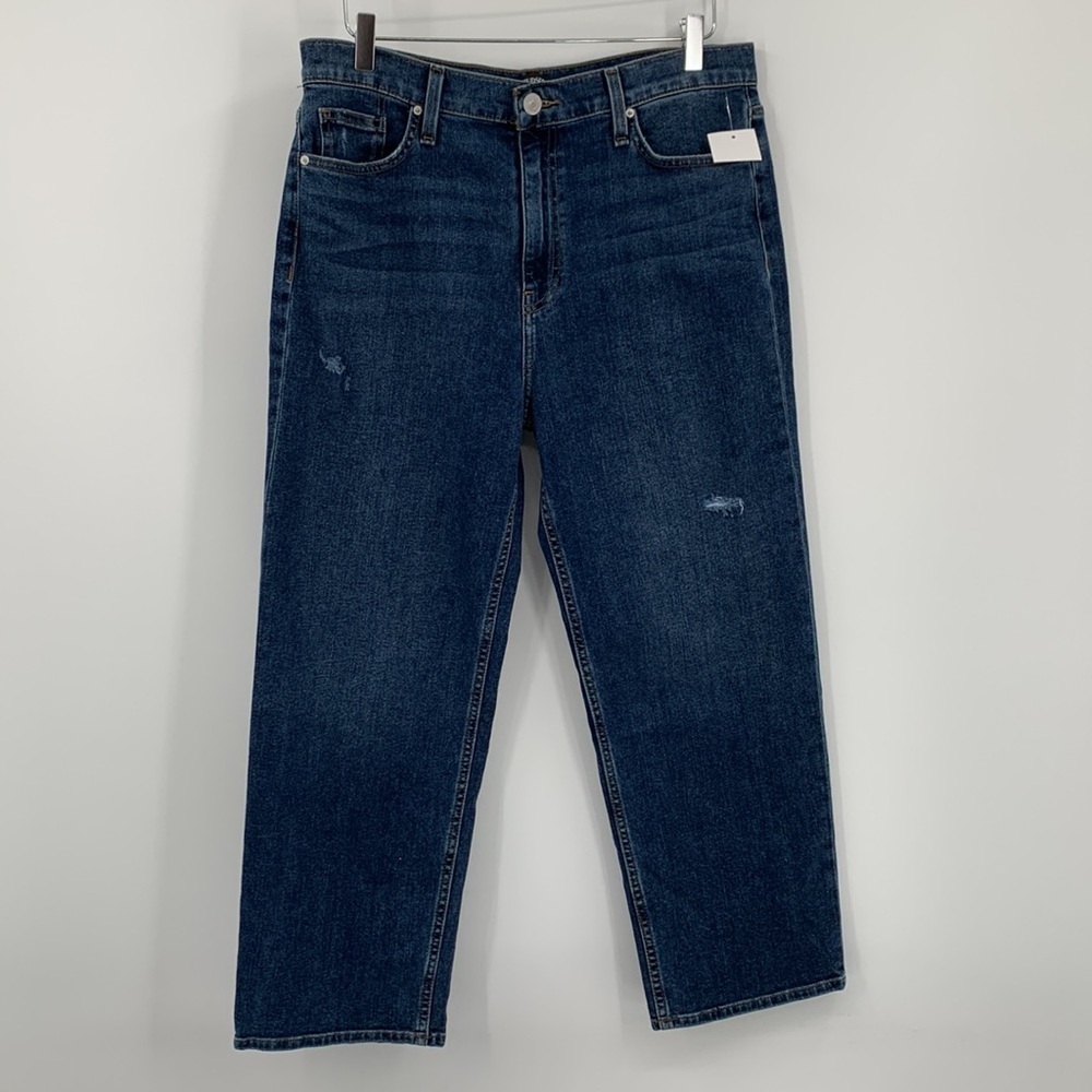 Hudson Jeans Dark Blue Ankle & Cropped